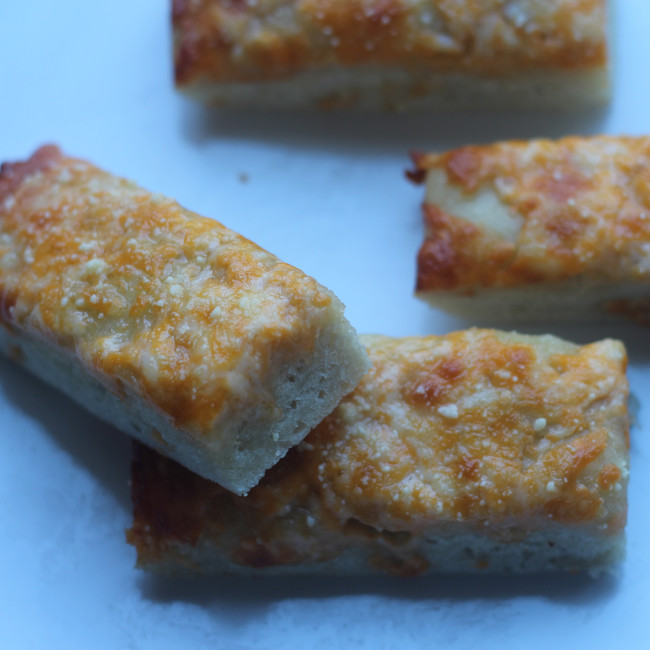 By Myself garlic cheesy bread sticks.