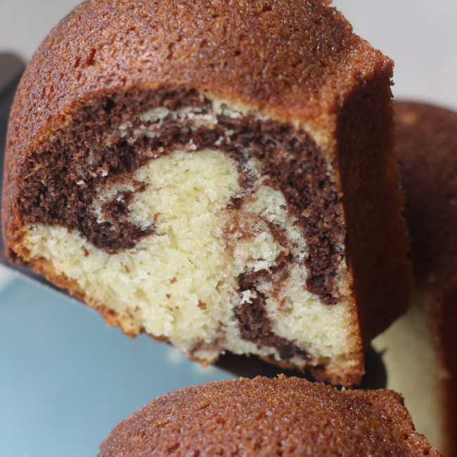 Fortunate marble cake.